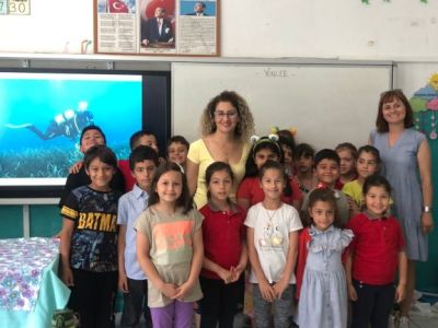 Direnen Gökçeada Tuz Gölü Sulakalanı ile Çevre Bilincinin Geliştirilmesi Projemiz Kapsamında Minik ve Genç Öğrencilerimizle Buluştuk